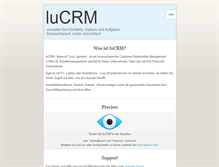 Tablet Screenshot of lucrm.com